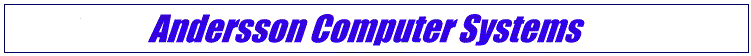 Logotype Andersson Computer Systems